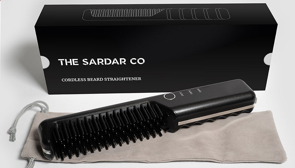 How to Use Our Cordless Beard Straightener
