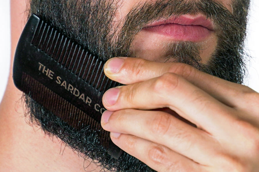Why are wood combs good for beards?