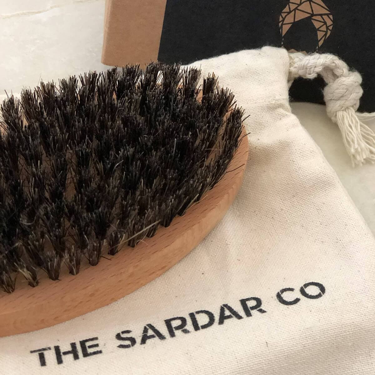 Natural Beard Brush - The Sardar Co