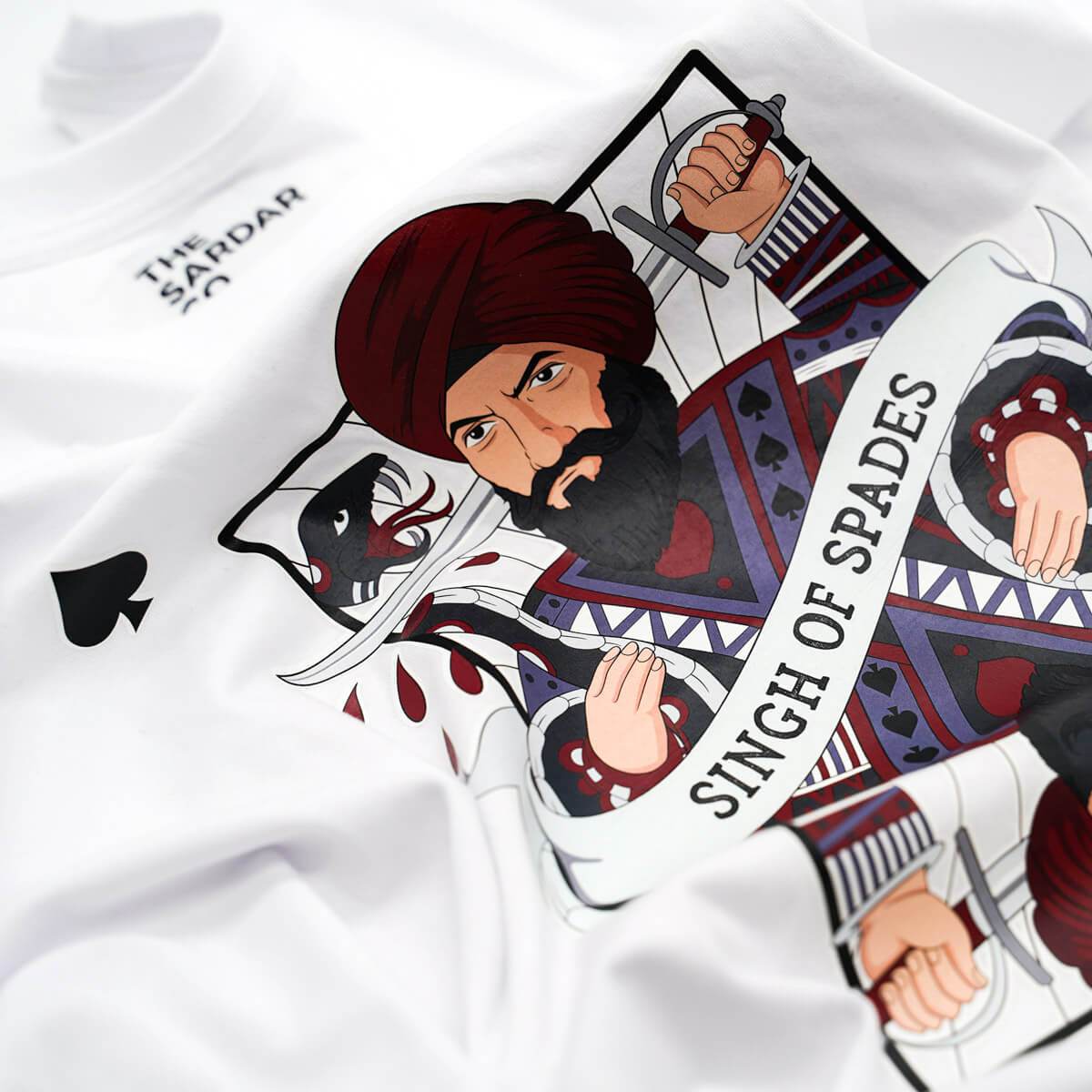 Singh of Spades Premium Fitted Men's T-shirt