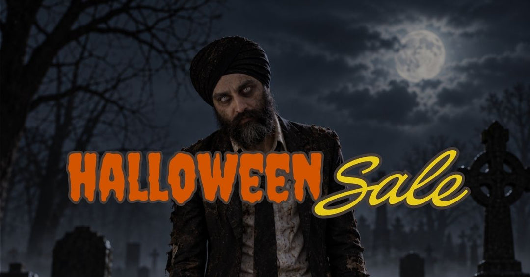 Halloween sale on beard and hair care