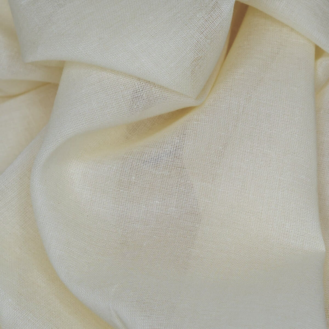 Coconut Cream Full Voile Turban
