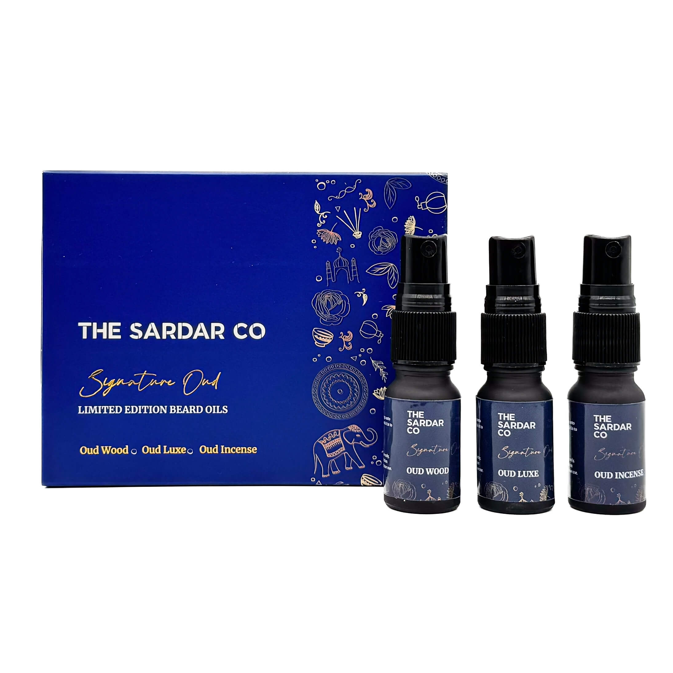 Signature Oud Beard Oil Collection - Limited Edition