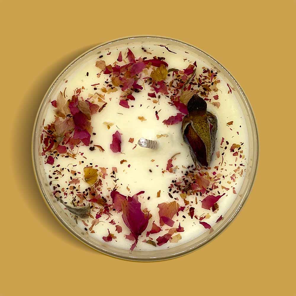 Golden Hour soy candle by So Sona Skincare
