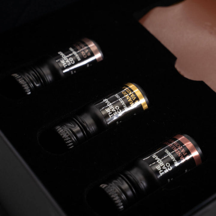 Beard Comb &amp; Oils Gift Set
