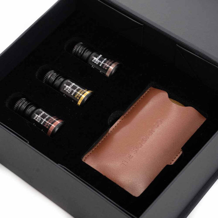 Beard Comb &amp; Oils Gift Set