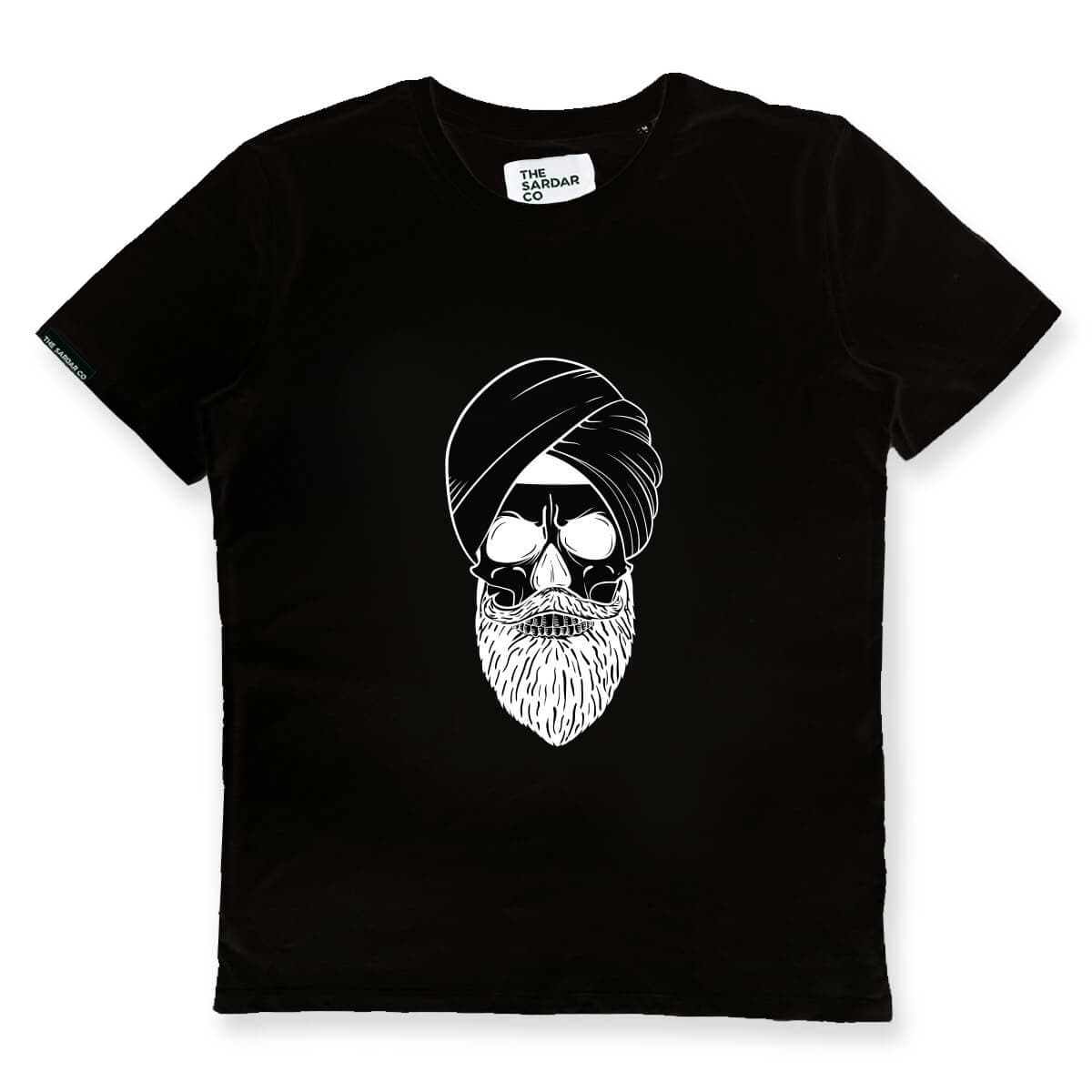 Skull Singh Premium Fit Men's T-shirt in black