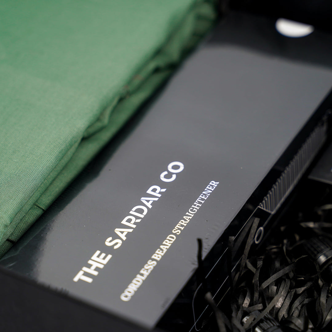 Turban &amp; Beard Straightener Gift Set