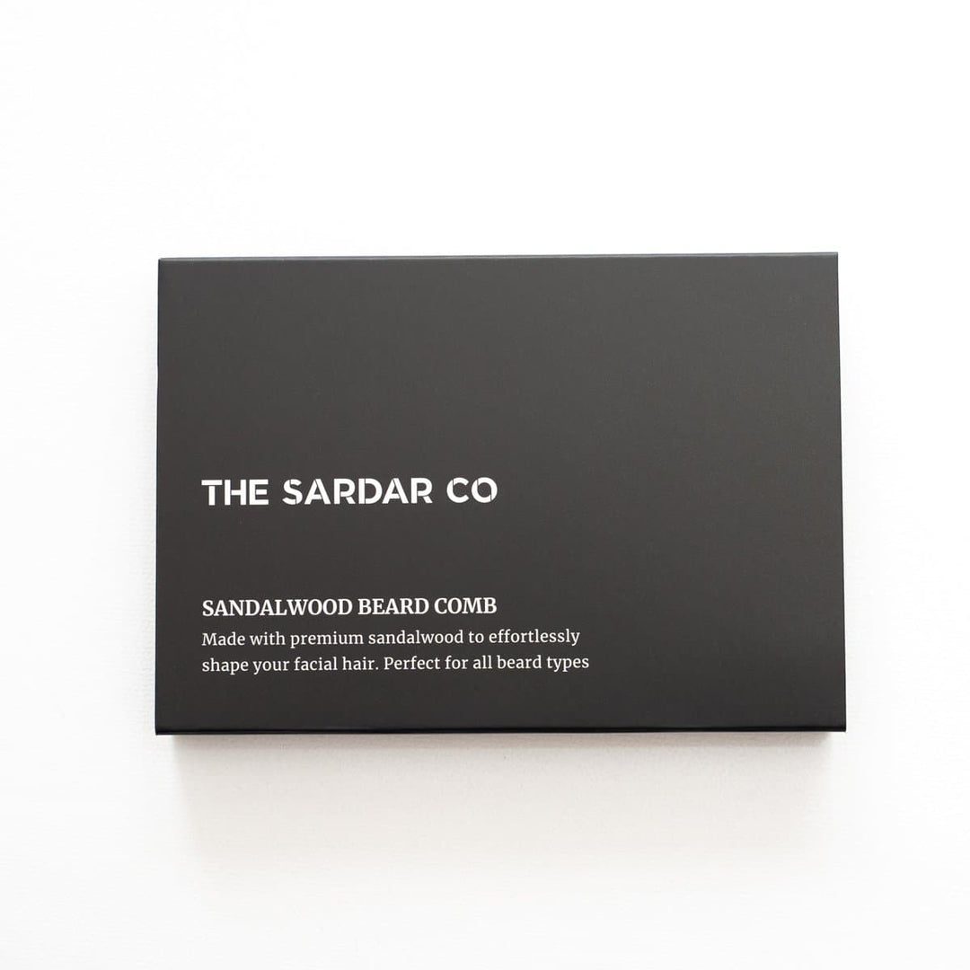Sandalwood Beard Comb - The Sardar Co