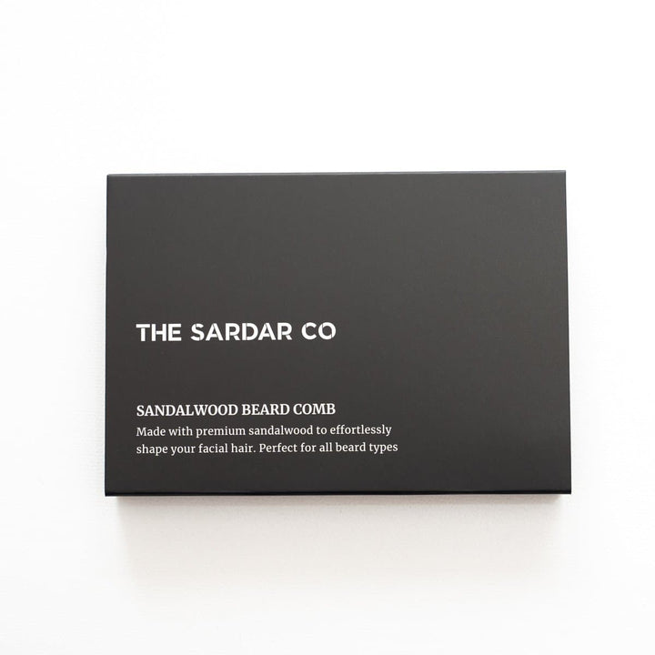 Sandalwood Beard Comb - The Sardar Co