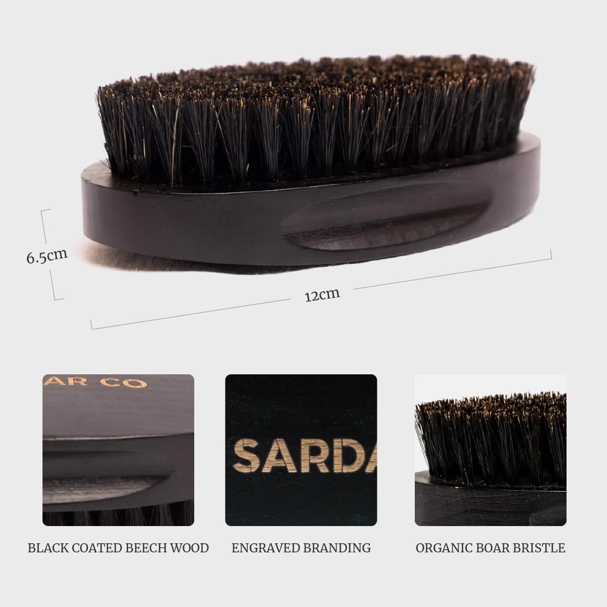 Black Beard Brush - The Sardar Co