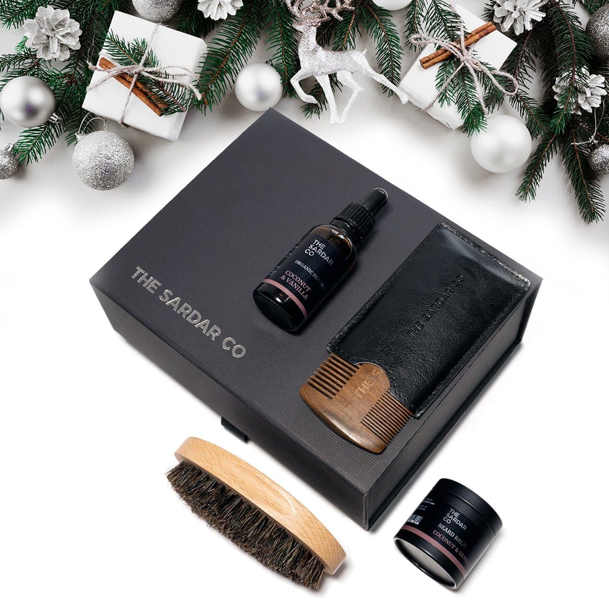 Christmas Beard Care Gift Set - The Sardar Co
