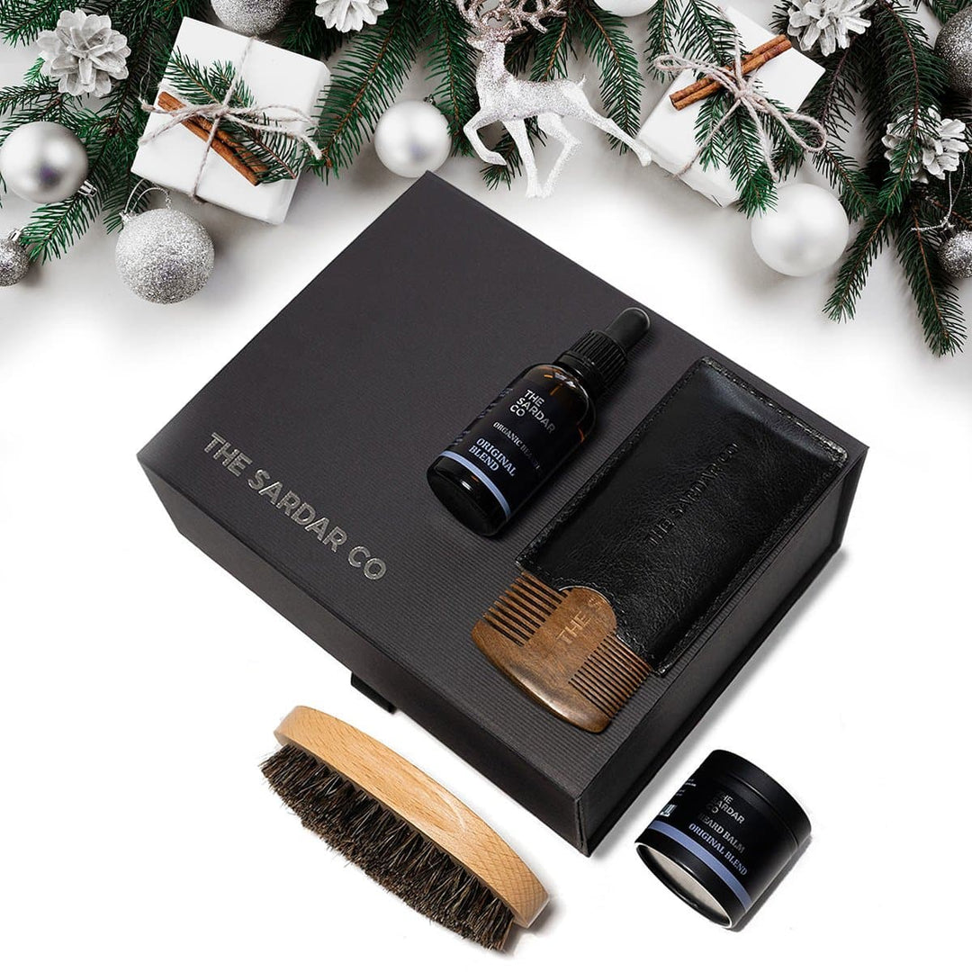 Christmas Beard Care Gift Set - The Sardar Co