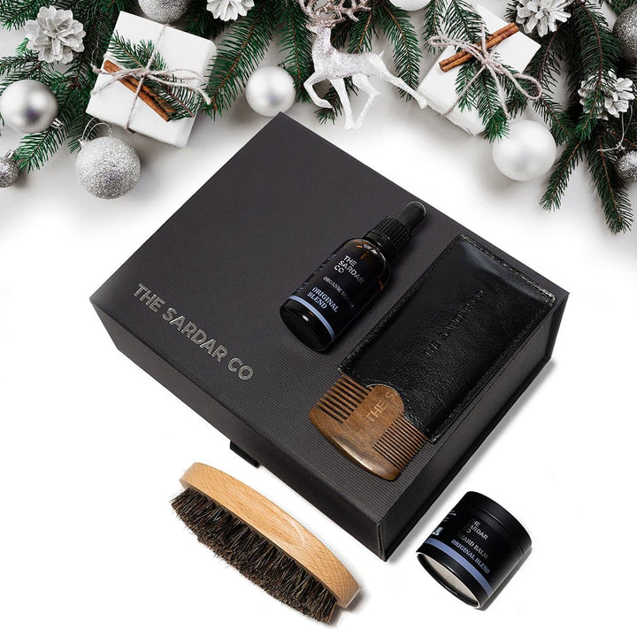 Christmas Beard Care Gift Set - The Sardar Co