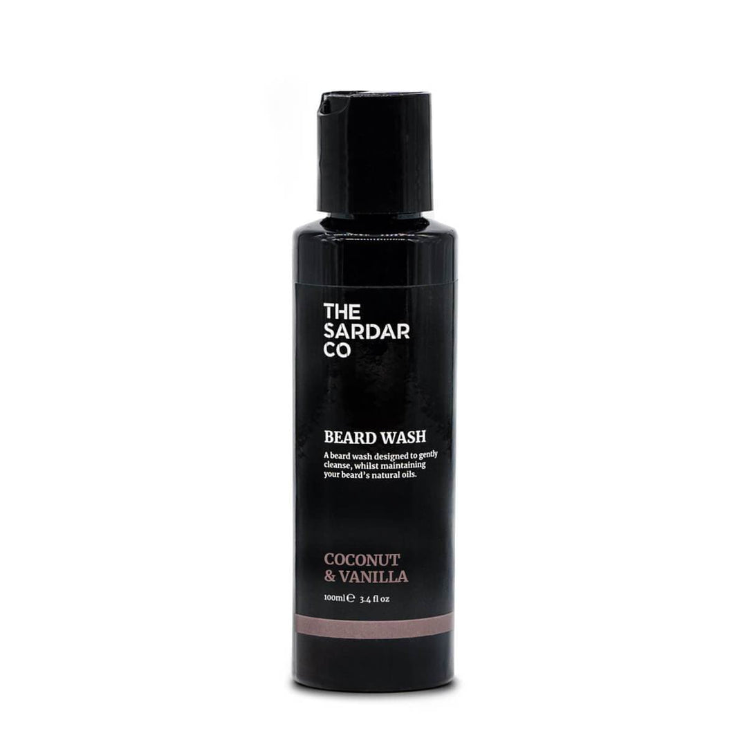 coconut and vanilla beard wash in 100ml
