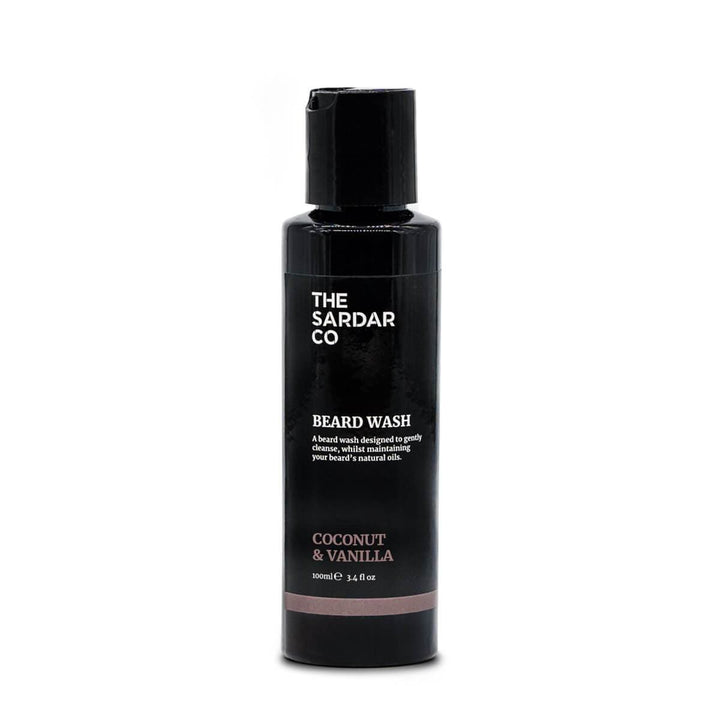coconut and vanilla beard wash in 100ml