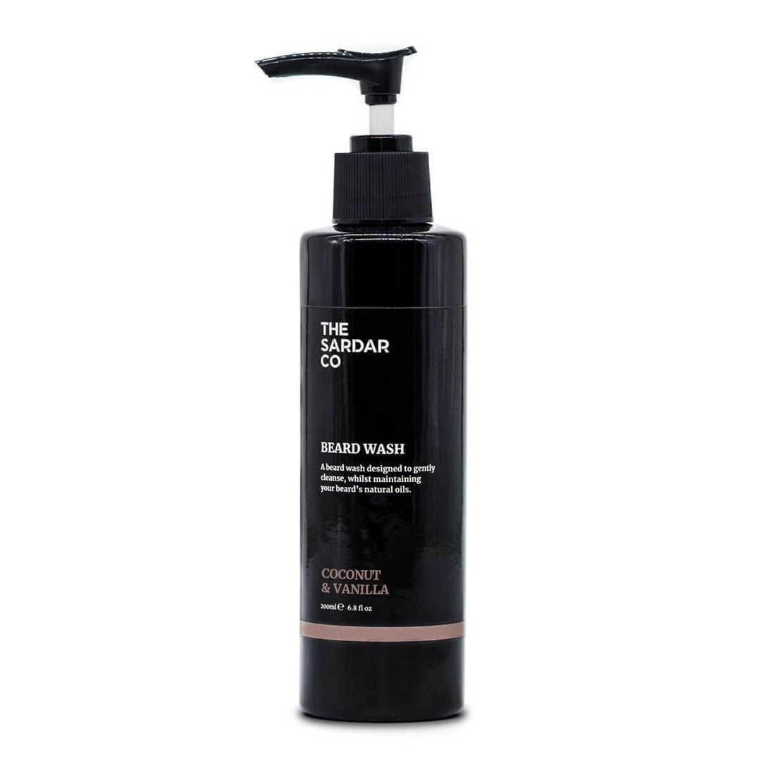coconut and vanilla beard wash in 200ml