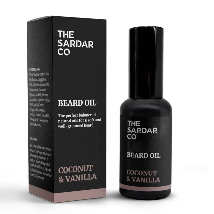 Coconut &amp; Vanilla Beard Oil