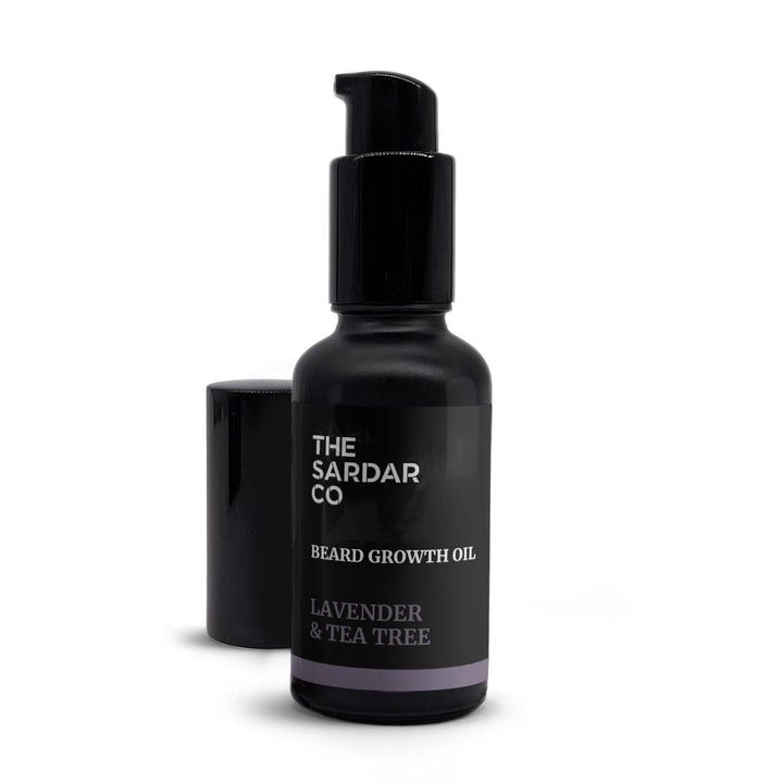 Lavender &amp; Tea Tree Beard Growth Oil - The Sardar Co