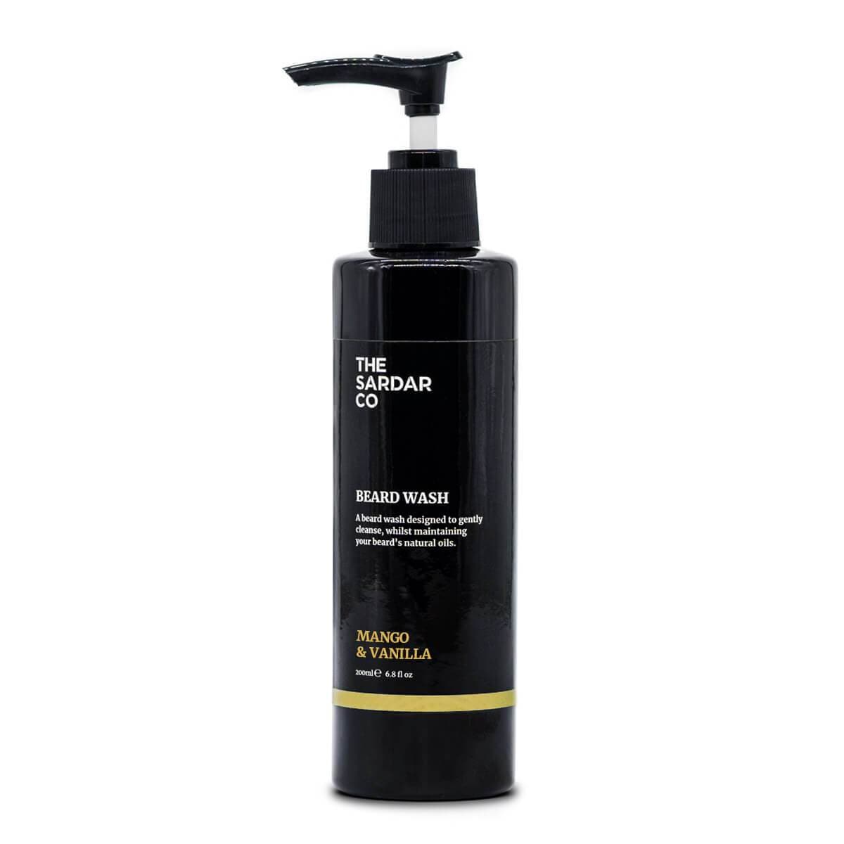 mango and vanilla beard wash