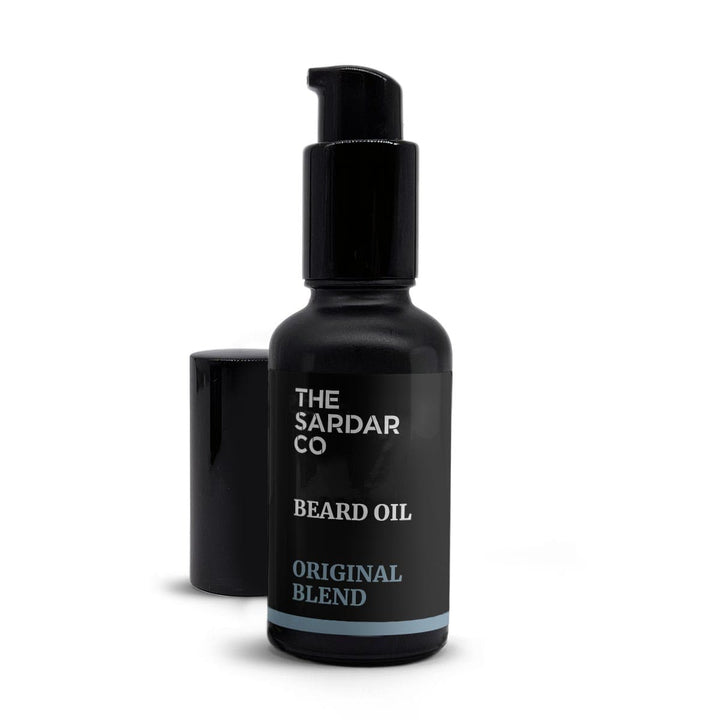 original blend beard oil bottle