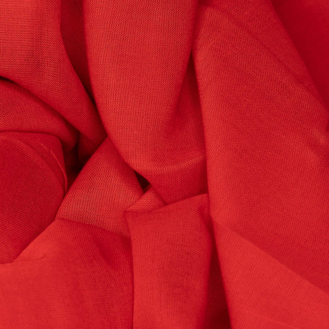 Red Full Voile Turban - The Sardar Co