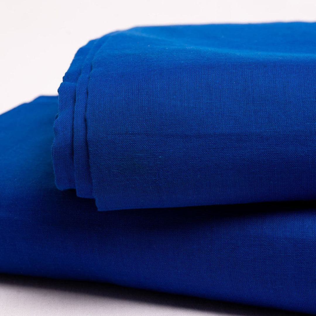 German Blue Rubia Voile Turban - The Sardar Co