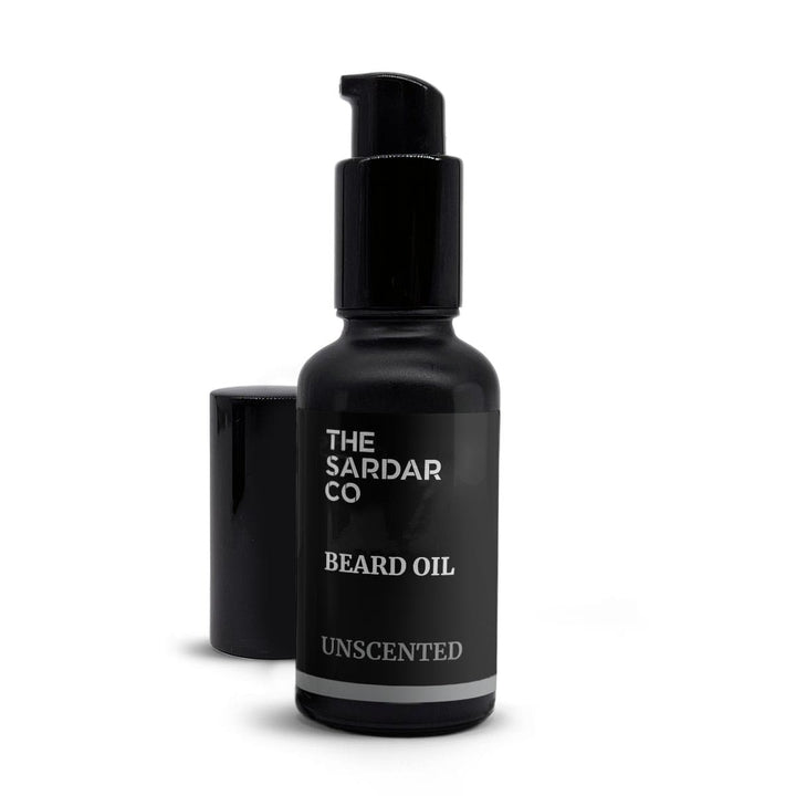 natural unscented beard oil